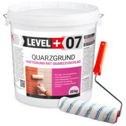 Zestaw Wałek Malarski 25cm + Grunt kwarcowy biały 20kg Grunt szczepny L+07