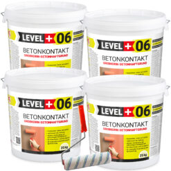 Zestaw Wałek Malarski 25cm + Grunt do betonu Betonkontakt 100kg Grunt pod tynki L+06