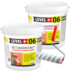 Zestaw Wałek Malarski 25cm + Grunt do betonu Betonkontakt 50kg Grunt pod tynki L+06