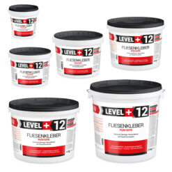 Gotowy Klej do Płytek 1,5KG Biały Dyspersyjny Klej do Płytek do Glazury Terakoty LEVEL+ L+12