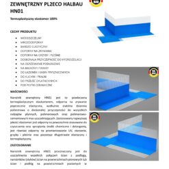Narożnik Zewnętrzny Uszczelniający do Hydroizolacji 1 szt Hydroizolacja Łazienka Balkon Taras PL2 ECO HN01 HALBAU