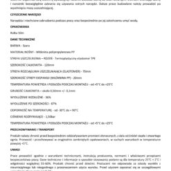 Taśma do Hydroizolacji 120/70 Taśma Uszczelniająca Wodoszczelna 200mb Hydroizolacja Łazienka Balkon Taras PL2 ECO HN01 HALBAU