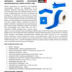 Zestaw do Hydroizolacji Folia w Płynie 25kg Taśma uszczelniająca 25mb Środek Gruntujący 5L Łazienka Prysznic - LEVEL+ SET327