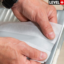 Zestaw do Hydroizolacji Folia w płynie 12kg Taśma 10mb Grunt 5L Mankiety Narożniki Balkon Łazienka LEVEL+ SET543