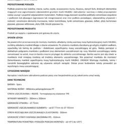 Mankiet Uszczelniający perforowany do Hydroizolacji 350x350mm/Ø 75 1 szt Hydroizolacja Łazienka Balkon Taras PL3 HALBAU HS03