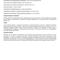 Mata Uszczelniająca 2mb Wodoszczelna Hydroizolacja Łazienka Balkon Taras HALBAU HP1000