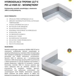 Narożnik Wewnętrzny Uszczelniający do Hydroizolacji 1 szt Hydroizolacja Łazienka Balkon Taras HS05 EZ HALBAU