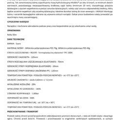 Taśma do Hydroizolacji Strefa Elastyczna Taśma Uszczelniająca 150 mb Hydroizolacja Łazienka Balkon Taras HALBAU HS05 EZ