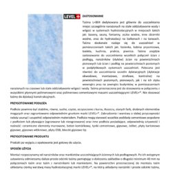 Taśma do Hydroizolacji 120MM Taśma Uszczelniająca Wodoszczelna 50mb Hydroizolacja Łazienka Balkon Taras PL3 B04 LEVEL+ L+