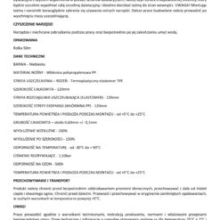 Taśma do Hydroizolacji 120MM Taśma Uszczelniająca Wodoszczelna 50mb Hydroizolacja Łazienka Balkon Taras PL3 B04 LEVEL+ L+