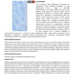 Taśma do Hydroizolacji progowa 120mm Taśma Uszczelniająca z butylem 1mb Hydroizolacja Wanna Brodzik Prysznic Balkon Taras PL3 B05 LEVEL+ L+