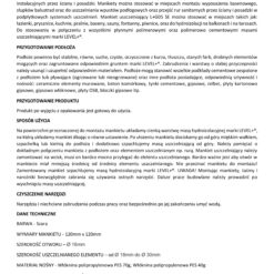 Mankiet Uszczelniający do Hydroizolacji 120mm/Ø 16 10 szt Hydroizolacja Łazienka Balkon Taras LEVEL+ L+G05 SE LEVEL+ L+