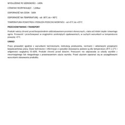 Mankiet Uszczelniający do Hydroizolacji 120mm/Ø 16 10 szt Hydroizolacja Łazienka Balkon Taras LEVEL+ L+G05 SE LEVEL+ L+