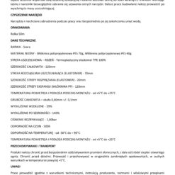 Taśma do Hydroizolacji Strefa Elastyczna Taśma Uszczelniająca 50mb Hydroizolacja Łazienka Balkon Taras LEVEL+ L+G05 SE LEVEL+ L+