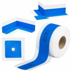 Zestaw do Hydroizolacji Folia w Płynie 12kg Grunt na płytki 4kg Taśma uszczelniająca 20mb Prysznic - LEVEL+ SET339