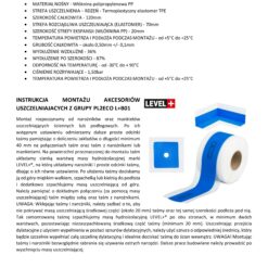 Zestaw do Hydroizolacji Folia w Płynie 4kg Taśma uszczelniająca 5mb Mata 1mb Środek Gruntujący 1l Łazienka Prysznic - LEVEL+ SET313