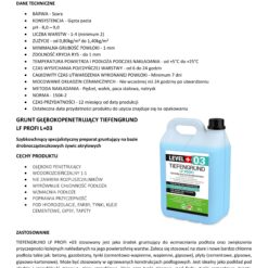 Zestaw do Hydroizolacji Folia w Płynie 12kg Taśma uszczelniająca 5mb Mata 1mb Środek Gruntujący 5l Łazienka Prysznic - LEVEL+ SET314