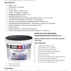 Zestaw do Hydroizolacji Folia w Płynie 12kg Grunt na płytki 4kg Taśma uszczelniająca 20mb Prysznic - LEVEL+ SET339