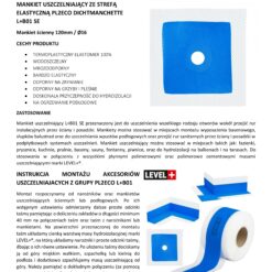 Zestaw do Hydroizolacji Folia w Płynie 12kg Grunt na płytki 4kg Taśma uszczelniająca 20mb Prysznic - LEVEL+ SET339