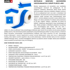 Zestaw do Hydroizolacji Folia w Płynie 12kg Taśma uszczelniająca 20mb Mata 2mb Środek Gruntujący 2l Łazienka Prysznic - LEVEL+ SET341