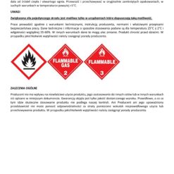 Gaz do Gwoździarek Gazowych 165mm 80ml 40g 1 szt. Nabój do Gwożdziarek Nabój Gazowy Zielony Zawór LEVEL+ L+165