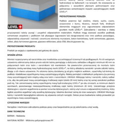 Narożnik Wewnętrzny Uszczelniający do Hydroizolacji 10 szt Hydroizolacja Łazienka Balkon Taras PL2 ECO B01 LEVEL+ L+