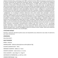 Mata Uszczelniająca 10mb Wodoszczelna Hydroizolacja Łazienka Balkon Taras LEVEL+ L+ PP1200