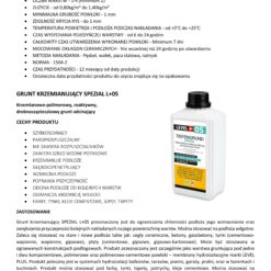 Zestaw do Hydroizolacji Folia w Płynie 7kg Taśma uszczelniająca 5mb Grunt Krzemianujący 1L - LEVEL+ SET03