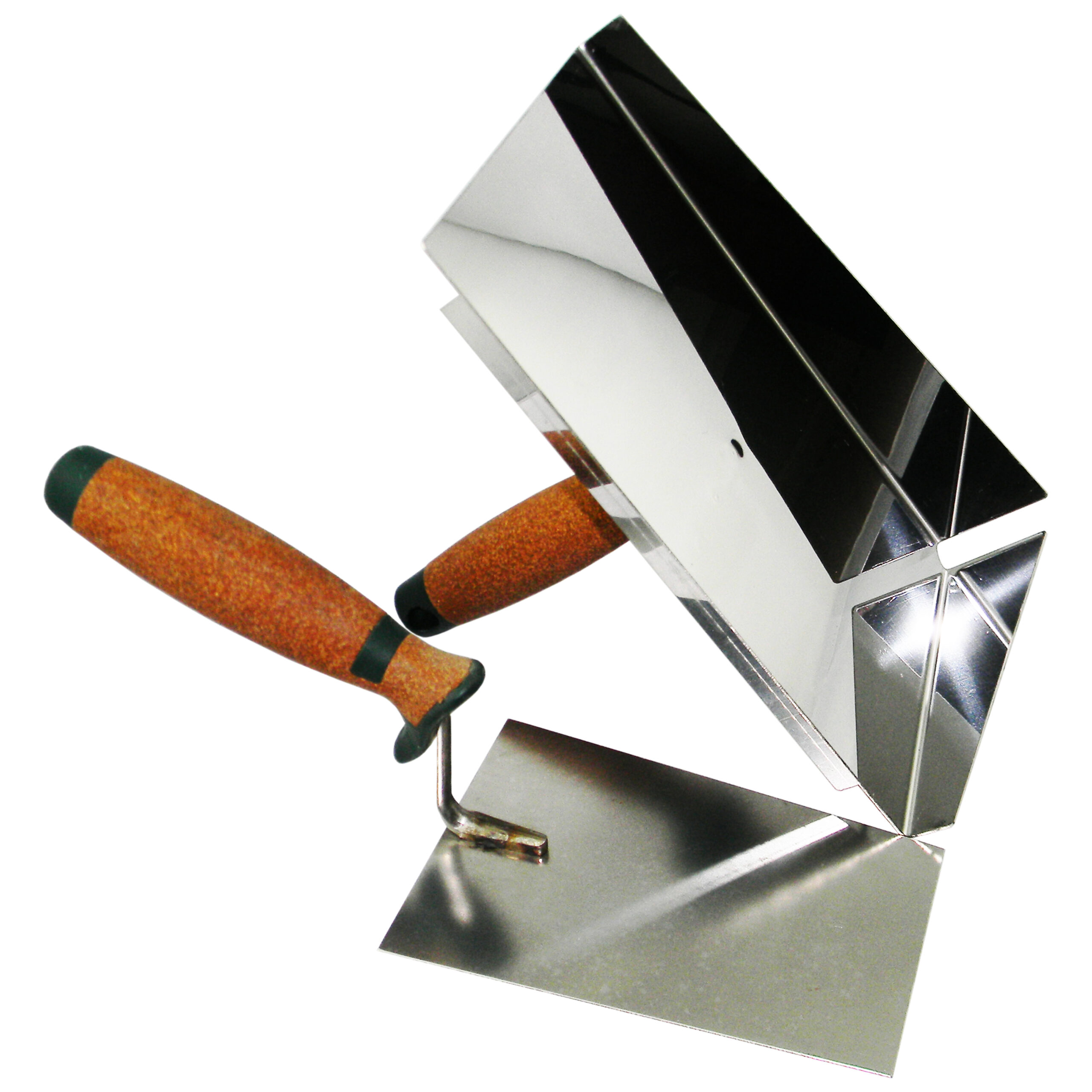 ConToo Zestaw Przyrząd do Fugowania Klinkieru Fugblech i Kielnia trapezowa 180 mm Korek