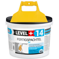 Zestaw Gotowa Gładź Szpachlowa Biała LEVEL+ L+14 - 10KG + Szpachla Plastikowa Gładka
