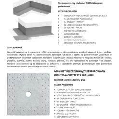 Zestaw do Hydroizolacji Folia w Płynie 9,5kg Taśma uszczelniająca 15mb Środek gruntujący 2L - LEVEL+ SET104