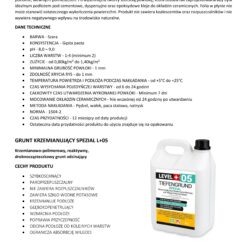 Zestaw do Hydroizolacji Folia w Płynie 20kg Taśma uszczelniająca 15mb Środek gruntujący 5L Mata 1m² - LEVEL+ SET39