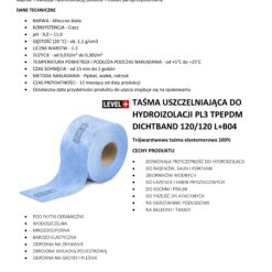 Zestaw do Hydroizolacji Folia w Płynie 7kg Taśma uszczelniająca 5mb Środek gruntujący 1L Mata 2m² - LEVEL+ SET40