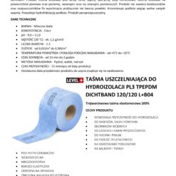 Zestaw do Hydroizolacji Folia w Płynie 12kg Taśma uszczelniająca 10mb Środek gruntujący 2L Mata 2m² - LEVEL+ SET42