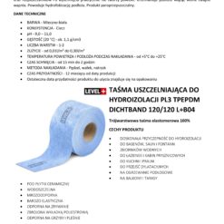 Zestaw do Hydroizolacji Folia w Płynie 20kg Taśma uszczelniająca 20mb Środek gruntujący 5L Mata 2m² - LEVEL+ SET45