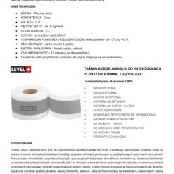 Zestaw do Hydroizolacji Folia w Płynie 7kg Taśma uszczelniająca 5mb Środek gruntujący 1L – LEVEL+ SET53