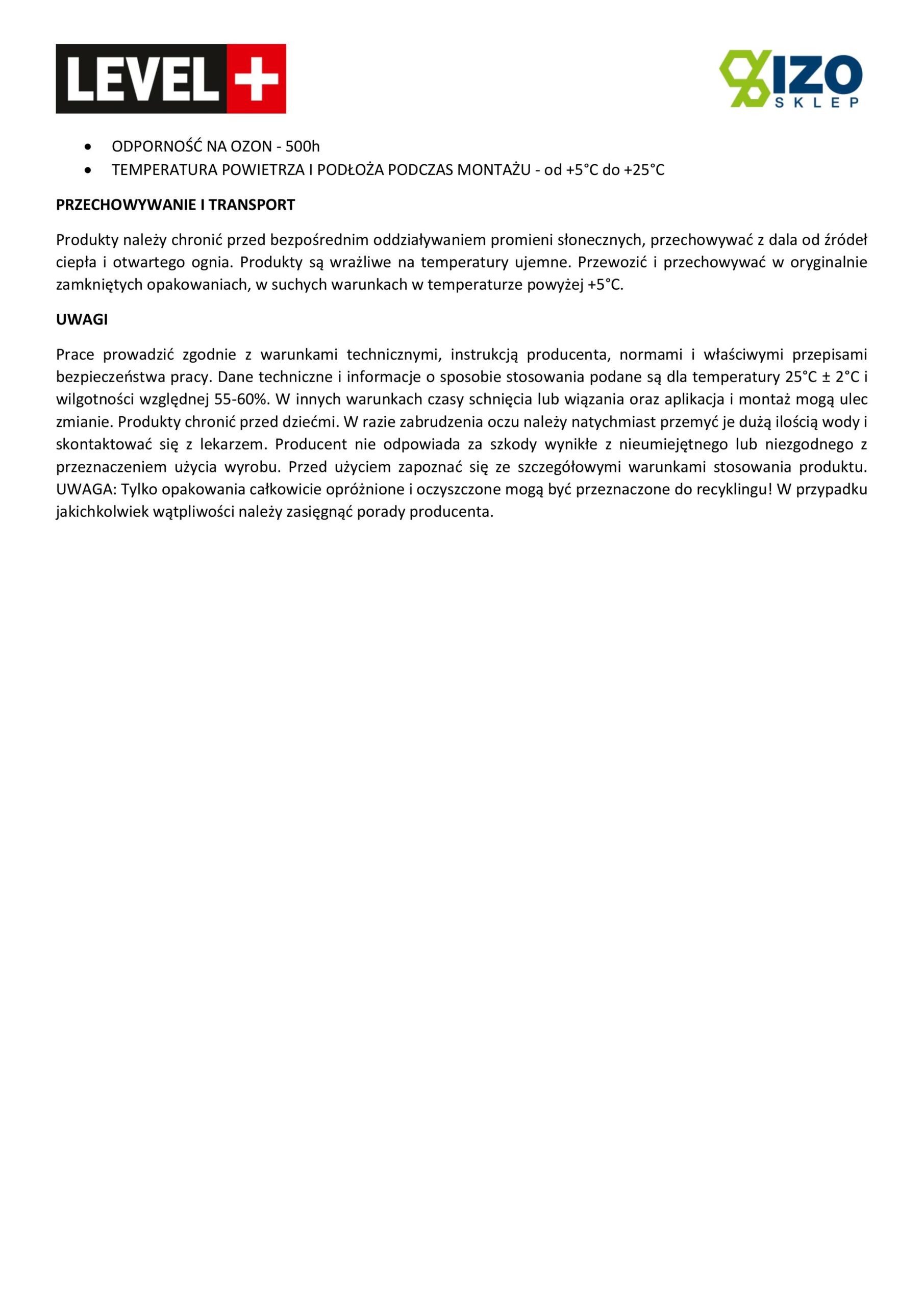 Zestaw do Hydroizolacji Folia w Płynie 4kg Taśma uszczelniająca 5mb Środek gruntujący 1L – LEVEL+ SET54 - obrazek 13