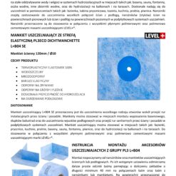 Zestaw do Hydroizolacji Folia w Płynie 20kg Taśma uszczelniająca 20mb Środek gruntujący 5L - LEVEL+ SET69