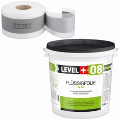 Zestaw do Hydroizolacji Folia w Płynie 25kg Taśma uszczelniająca 25mb - LEVEL+ SET48