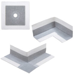 Zestaw do Hydroizolacji Folia w płynie 12kg Taśma 10mb Grunt 5L Mankiety Narożniki Balkon Łazienka LEVEL+ SET543