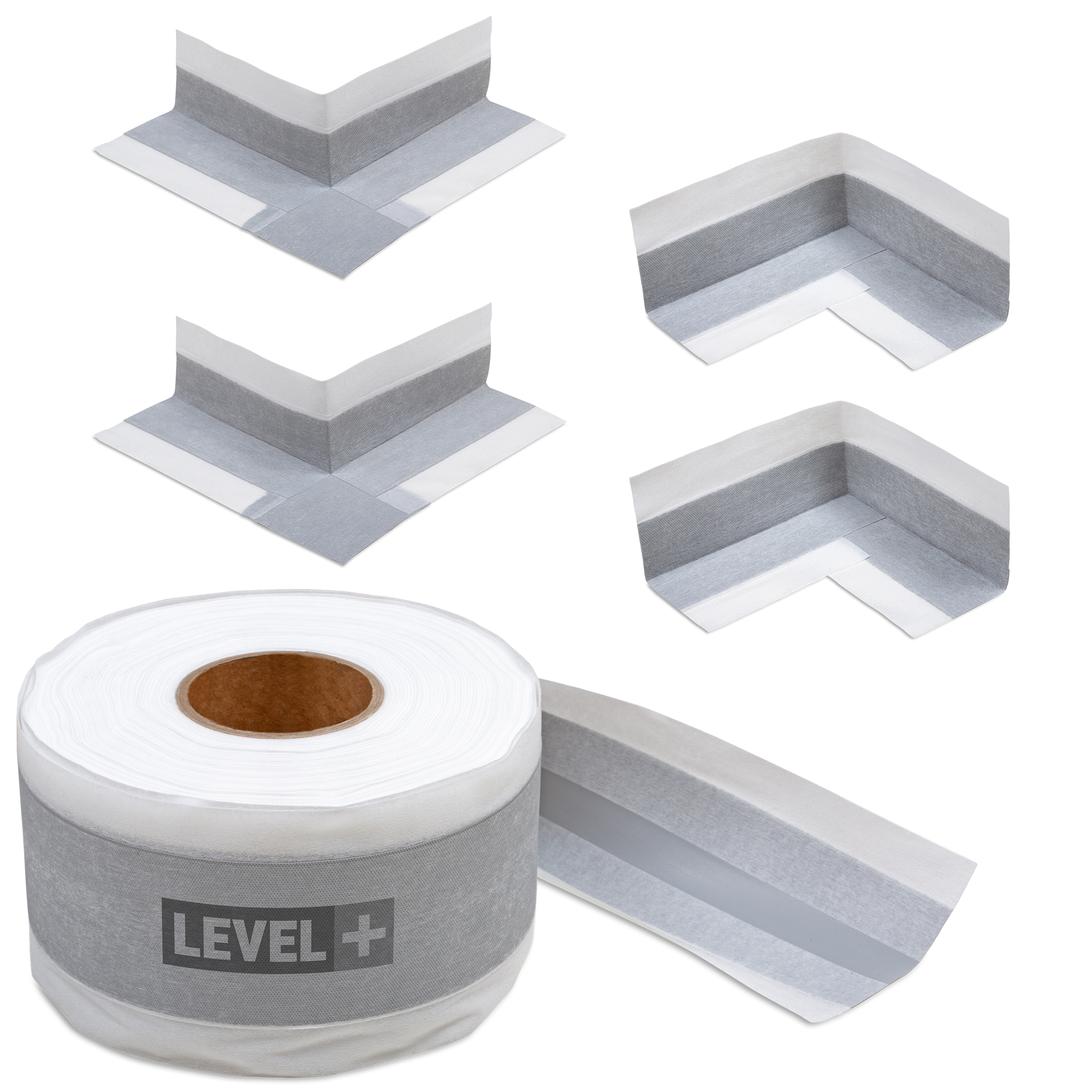 Zestaw do Hydroizolacji Prysznic Taśma Uszczelniająca G05 20mb Narożnik 4szt - LEVEL+ SETEZ10