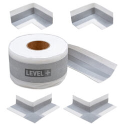 Zestaw do Hydroizolacji Prysznic Taśma Uszczelniająca G05 10mb Narożnik 4szt - LEVEL+ SETEZ12