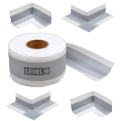 Zestaw do Hydroizolacji Prysznic Taśma Uszczelniająca G05 5mb Narożnik 4szt - LEVEL+ SETEZ13