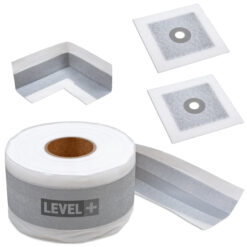 Zestaw do Hydroizolacji Prysznic Taśma Uszczelniająca G05 5mb Narożnik 1szt Mankiet 2szt. - LEVEL+ SETEZ2