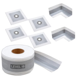 Zestaw do Hydroizolacji Prysznic Taśma Uszczelniająca G05 15mb Narożnik 2szt Mankiet 4szt. - LEVEL+ SETEZ6
