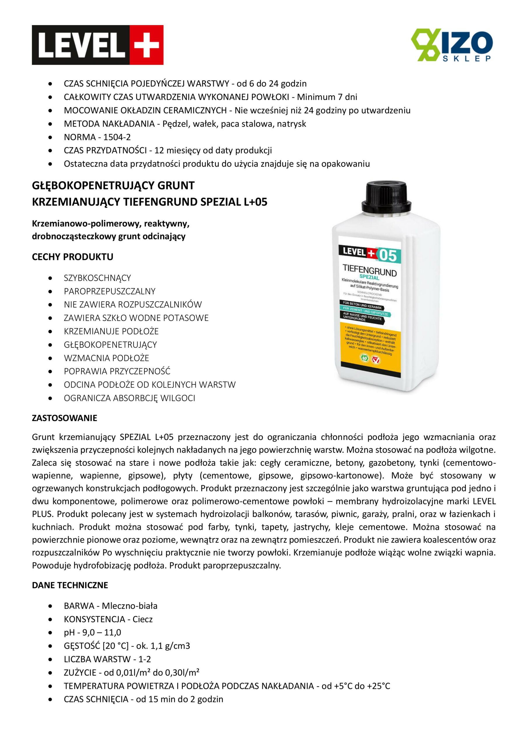Zestaw do Hydroizolacji Folia w płynie 8kg Taśma 5mb Grunt 1L Mankiety Narożniki Balkon Łazienka LEVEL+ SET508 - obrazek 18