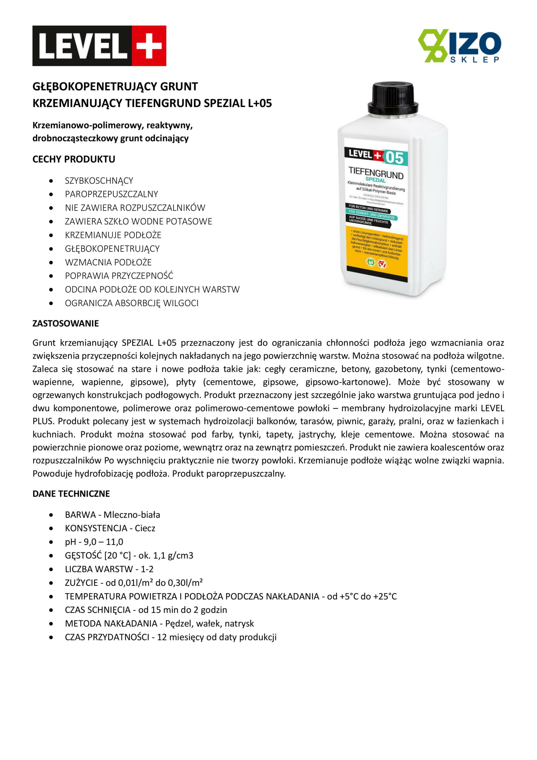 Zestaw do Hydroizolacji Folia w płynie 4kg Taśma 5mb Grunt 1L Balkon Łazienka LEVEL+ SET510 - obrazek 14