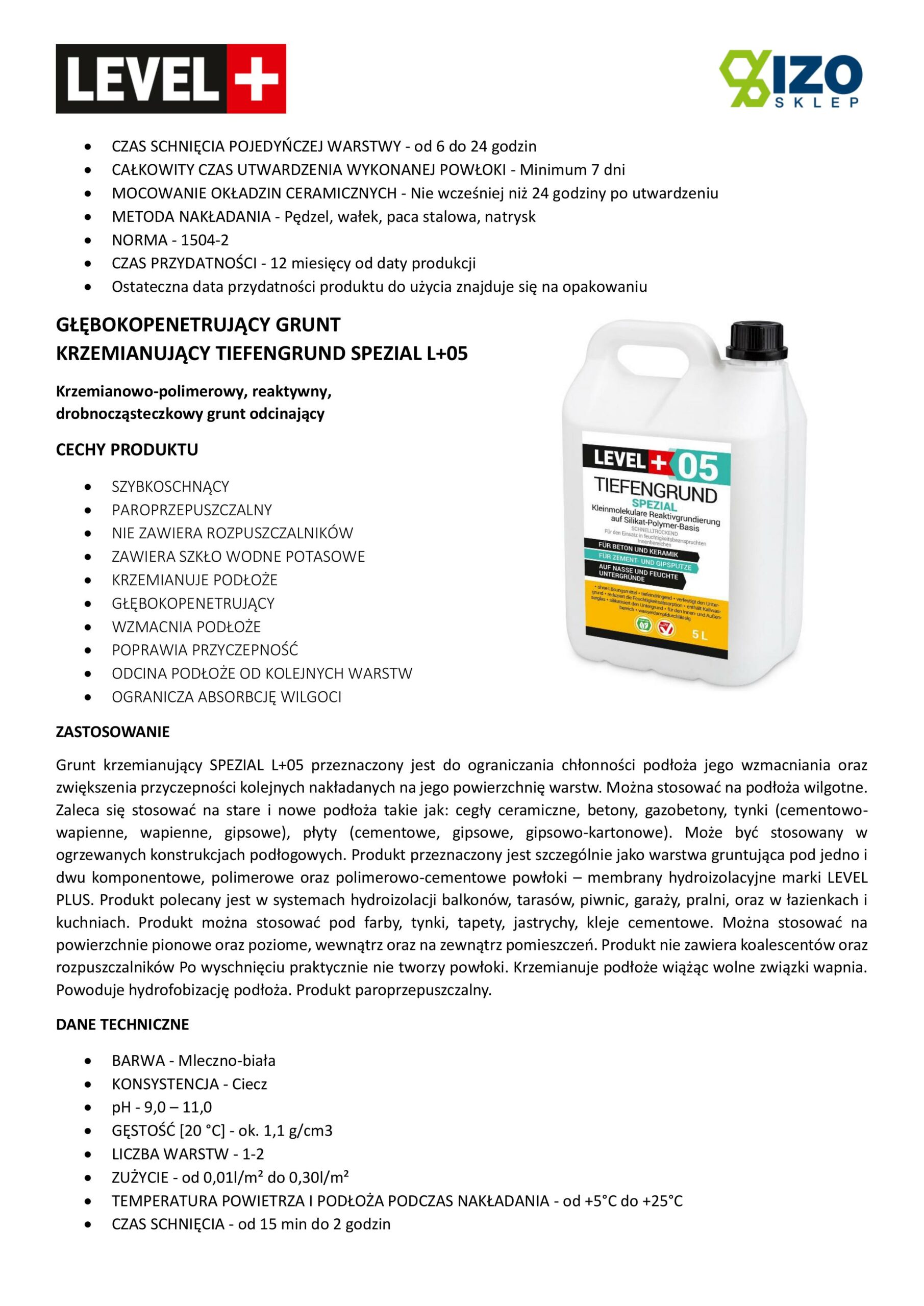 Zestaw do Hydroizolacji Folia w płynie 12kg Taśma 15mb Grunt 5L Mankiety Narożniki Łazienka LEVEL+ SET520 - obrazek 18