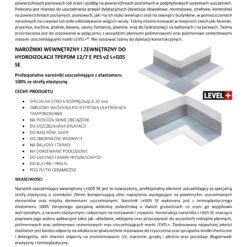 Zestaw do Hydroizolacji Folia w płynie 12kg Taśma 20mb Grunt 2L Mankiety Narożniki Łazienka LEVEL+ SET521