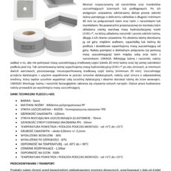 Zestaw do Hydroizolacji Folia w Płynie 12kg Taśma uszczelniająca szara 10mb - LEVEL+ SET105G1